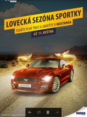 Sportka Lovecka sezona Mustang_print